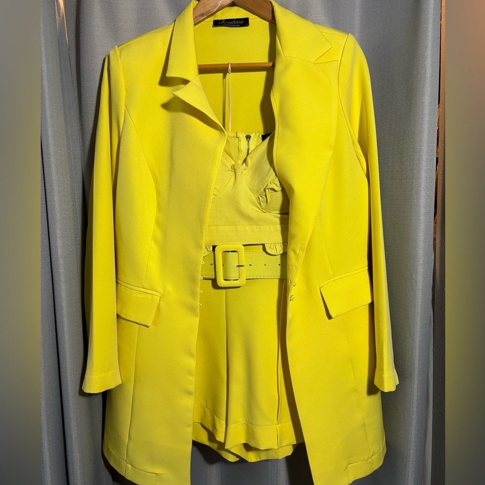 Yellow 3 piece set